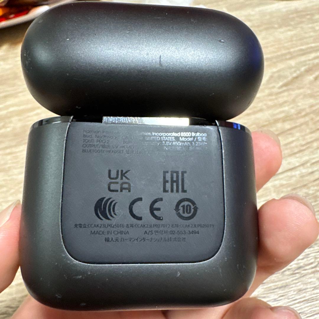 JBL tour pro 2 箱あり 黒色