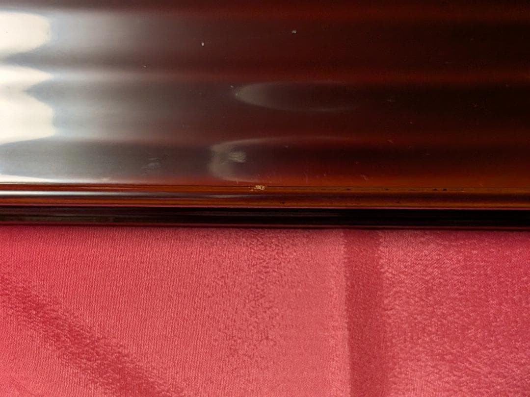 懐石膳 カンナ目 溜塗 利休好写 五客