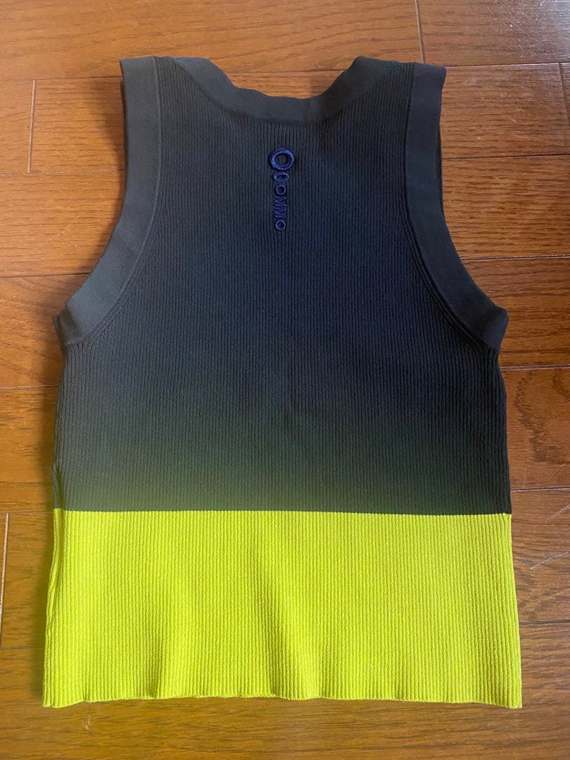 トップス OMMO SHORT RIB KT TANK