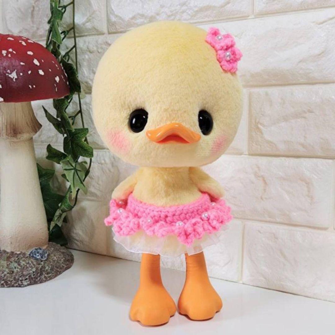 ぬいぐるみ✽アートドール✽ぴっぴちゃん✽特大サイズ