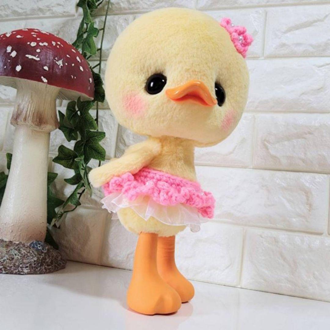 ぬいぐるみ✽アートドール✽ぴっぴちゃん✽特大サイズ