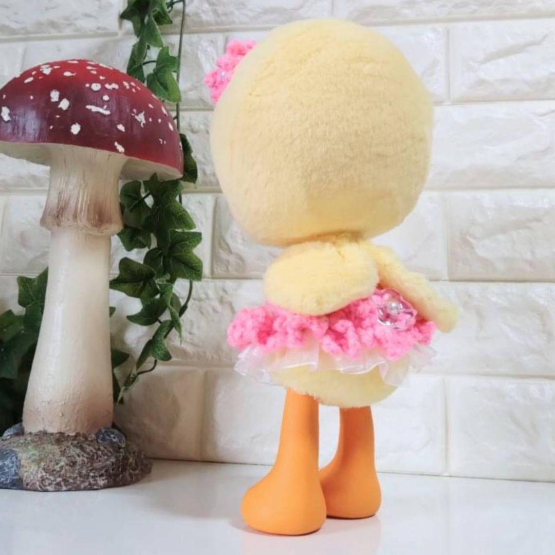 ぬいぐるみ✽アートドール✽ぴっぴちゃん✽特大サイズ