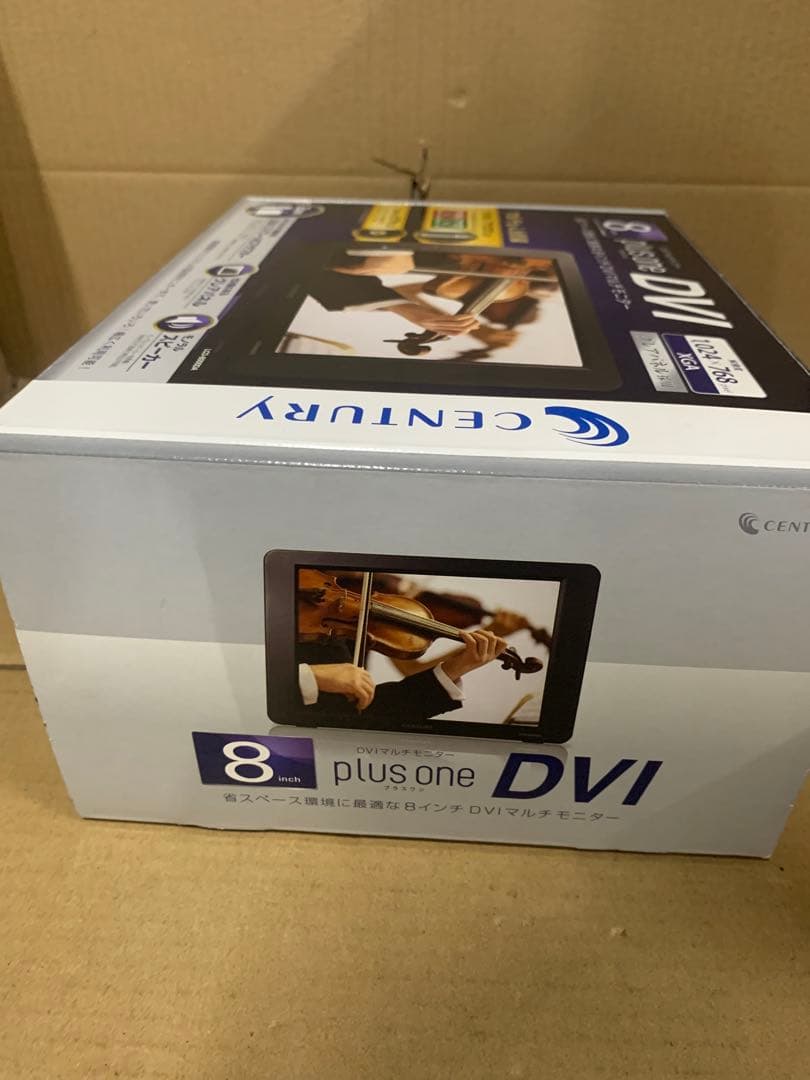 センチュリー Plus one 8インチHDMIマルチモニター HDMI/VGA