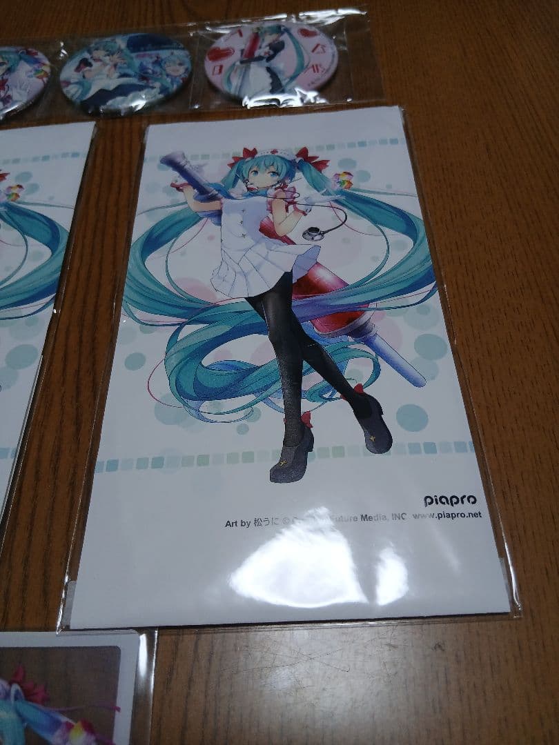 マジカルミライ　2025 初音ミク 献血　缶バッジ クリアカード　幕張　東京会場