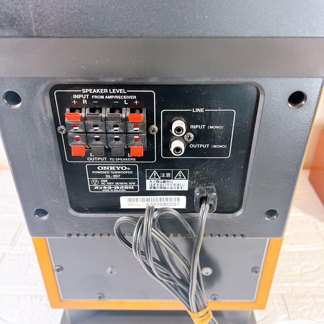 ONKYO 5.1ch スピーカーセット SL-207 音出し確認済