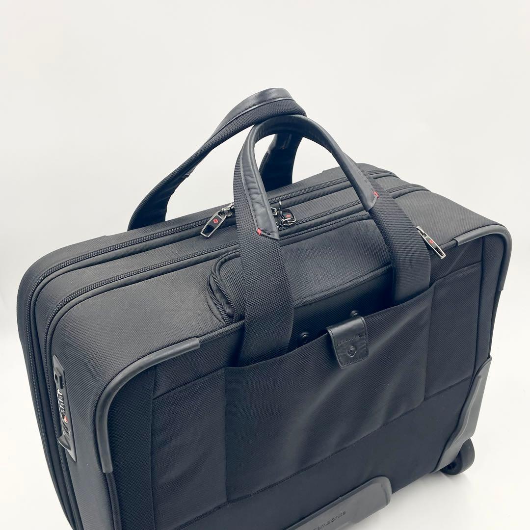 【極美品】サムソナイト プロデラックス5 ローリングトート 2輪 機内◎