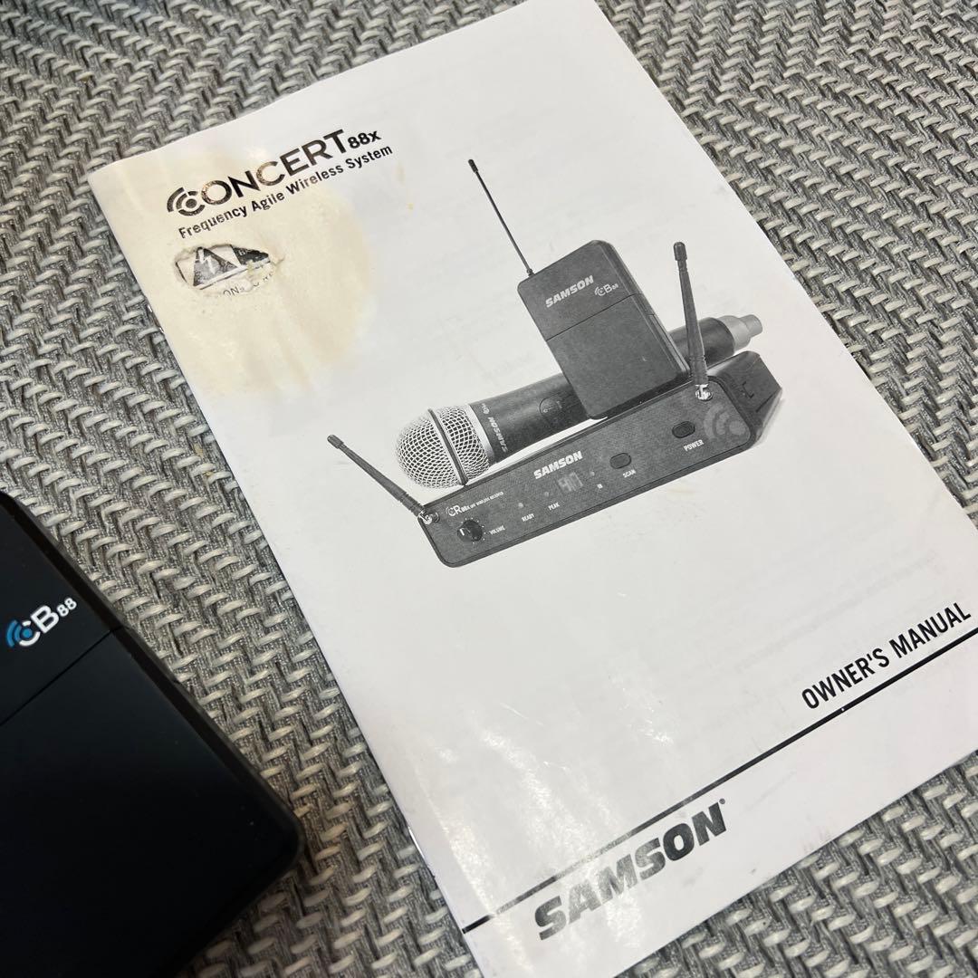 M*·様 SAMSON CONCERT 88x ワイヤレスヘッドセット