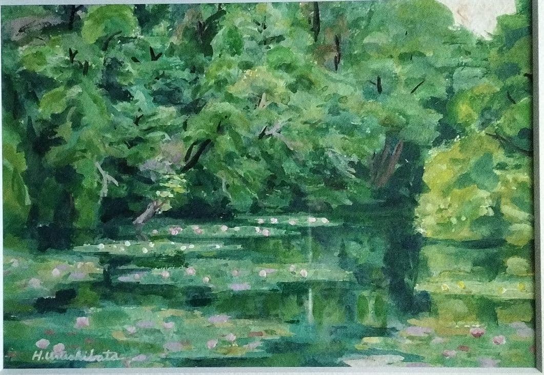 油絵　油画 油絵画家 H.ｕ