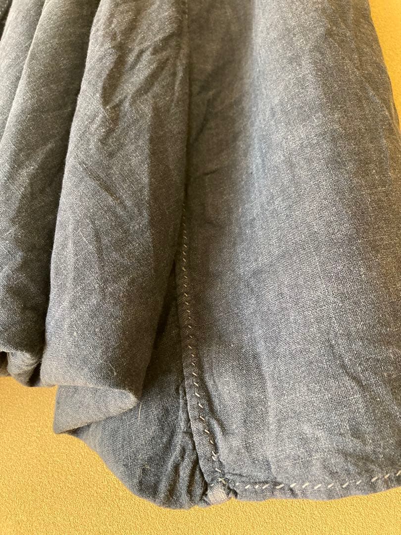 えみおわす　リスパンツ　藍染/早川ユミ　mittan グランピエ　calico