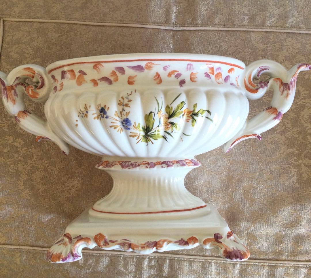 ヴィンテージ　イタリア製チュリーン　インテリアとしても　蓋付き容器　スーピエール