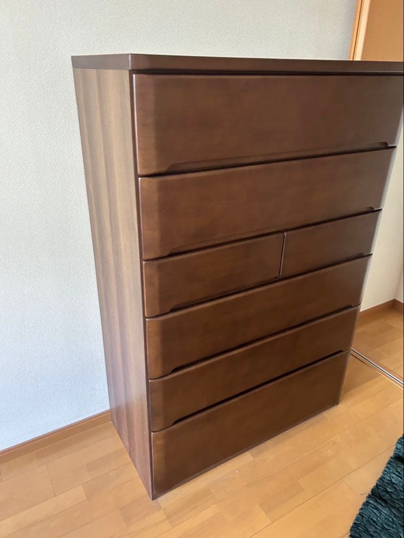 ニトリ　衣類収納　木製タンス　ハイチェスト