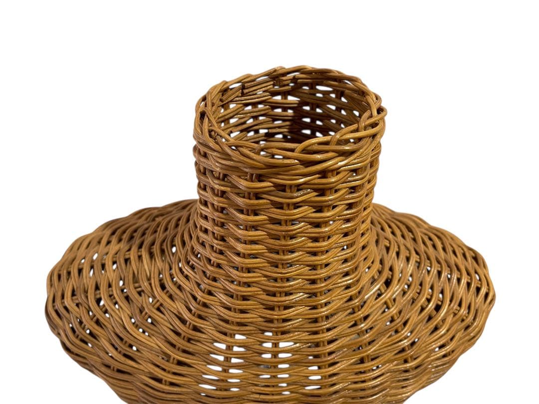 【美品】ラタン製トルソー マネキン　ボディ　婦人用ラタントルソー