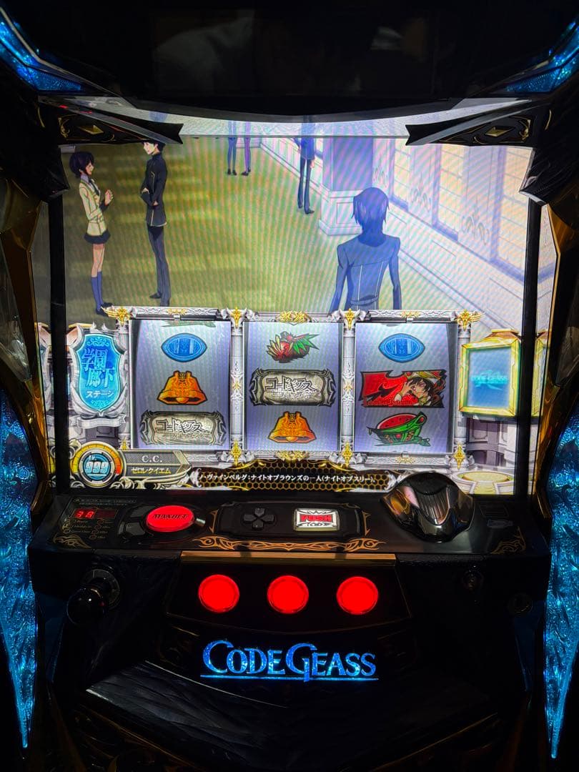 パチスロ　コードギアスr2 実機