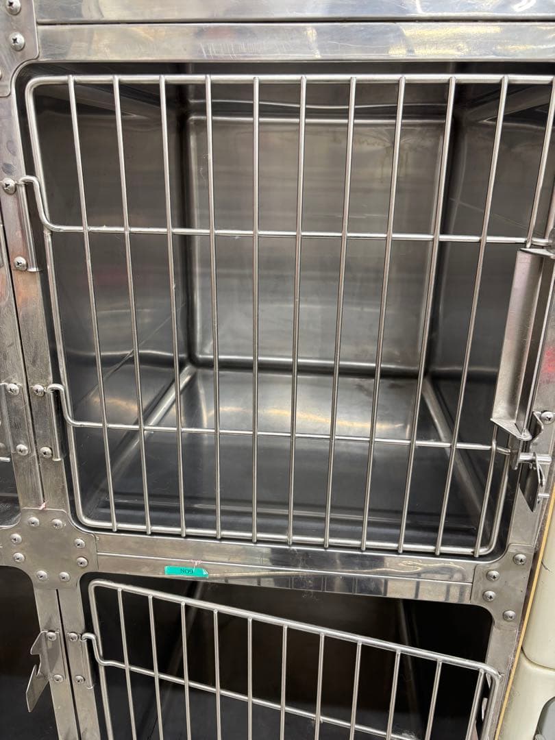 ステンレス　犬舎　ケージ　トリミング　ペットホテル　動物病院