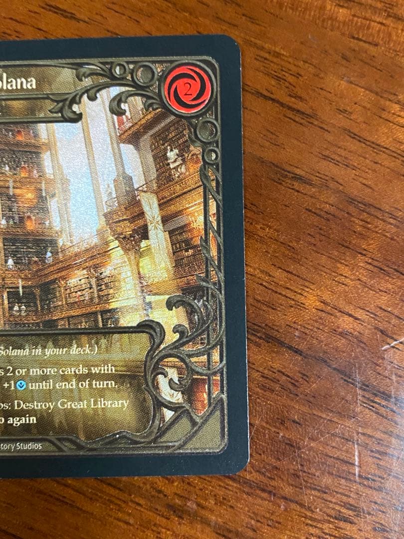 その他 great library of solana CF cold foil