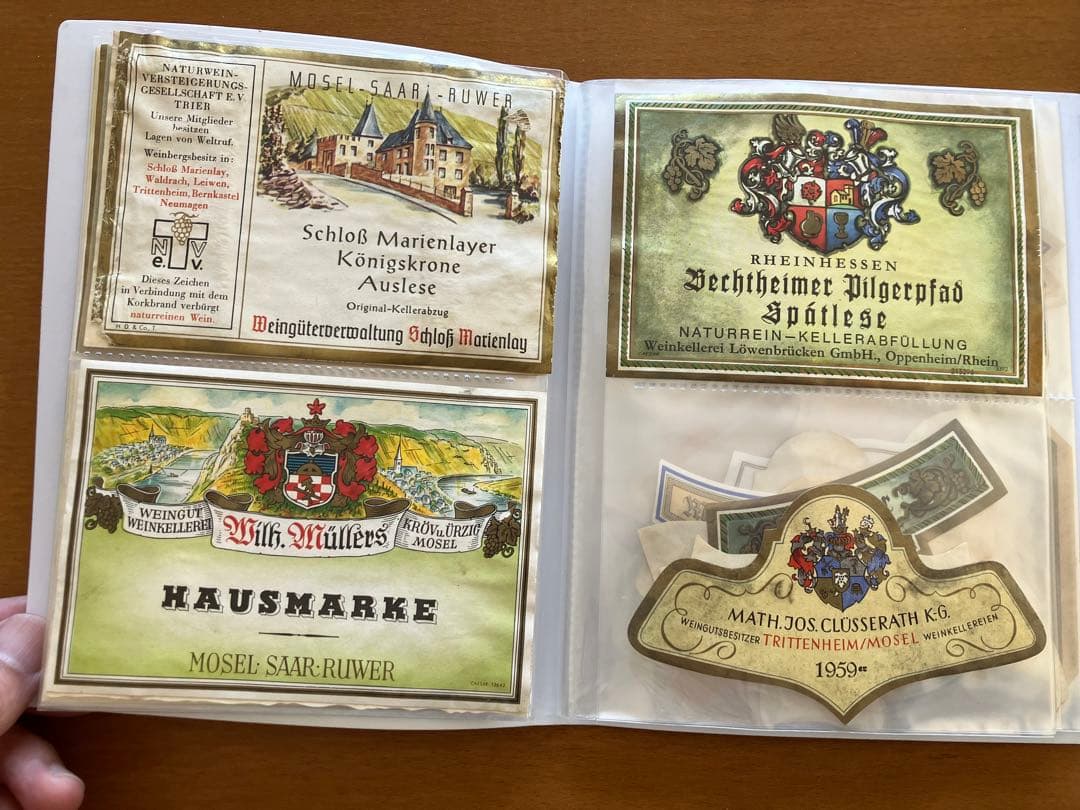希少品 昔のラベル ワイン、ビール、味醂、ラベルコレクション 格安！