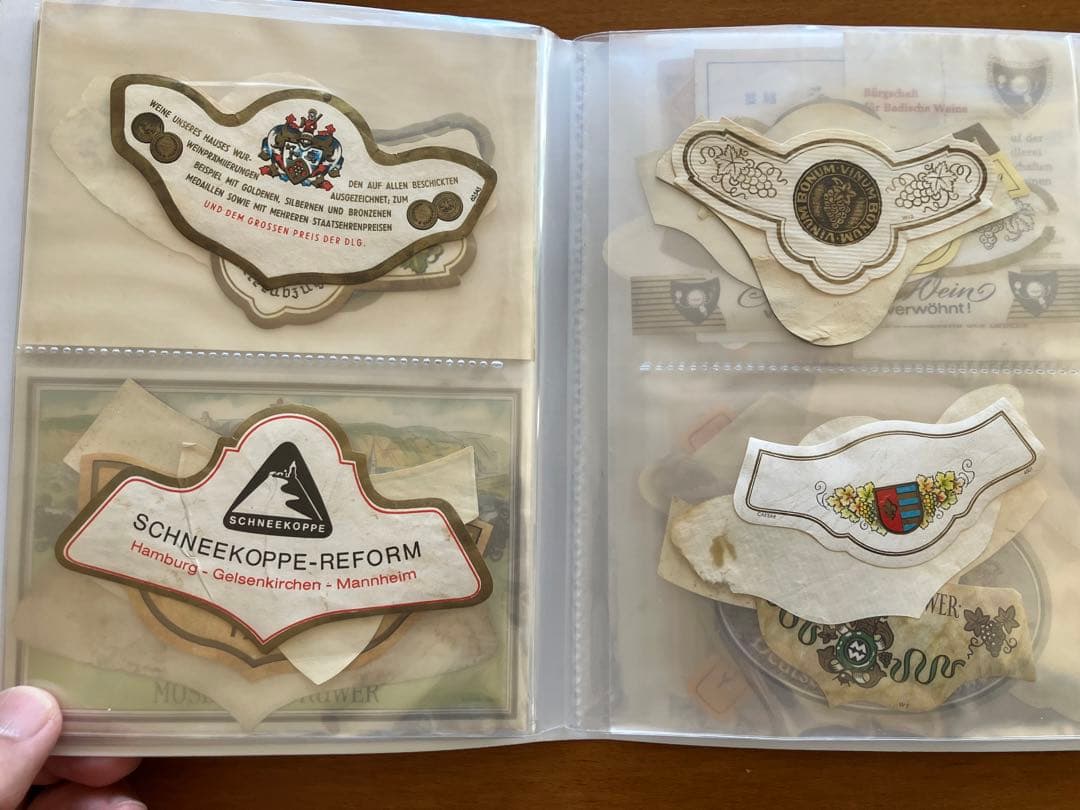 希少品 昔のラベル ワイン、ビール、味醂、ラベルコレクション 格安！