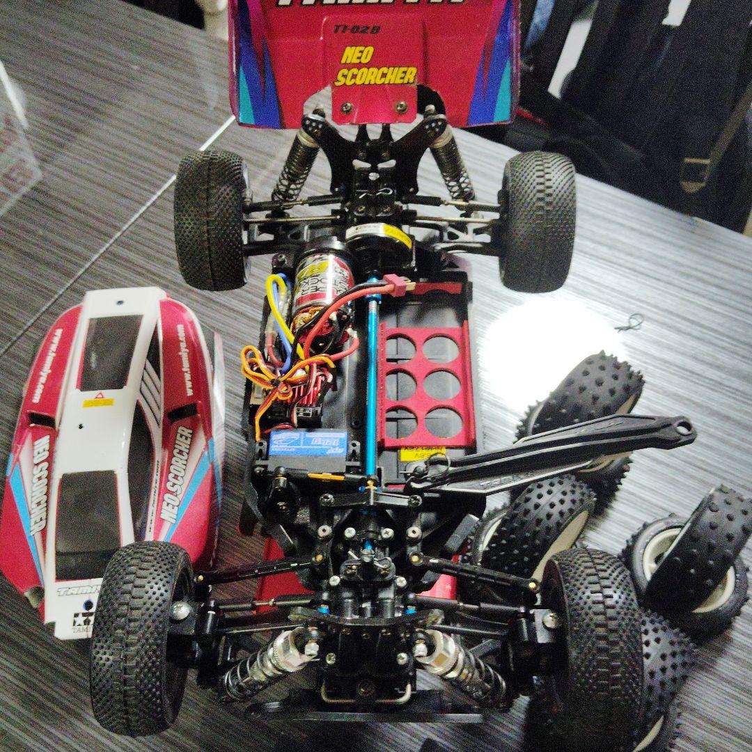 タミヤ TT 02 B ネオスコーチャー フルチューン　フルセット値下げ