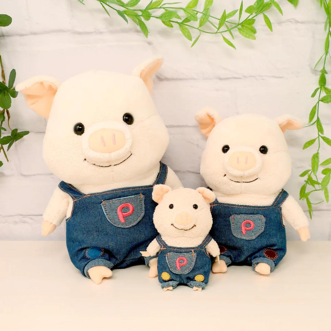 0 ぷーとん おでかけ デニム マスコット 016600