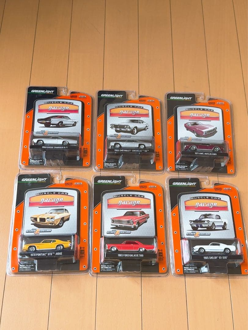 GREENLIGHT ミニカーコレクション 6台セット