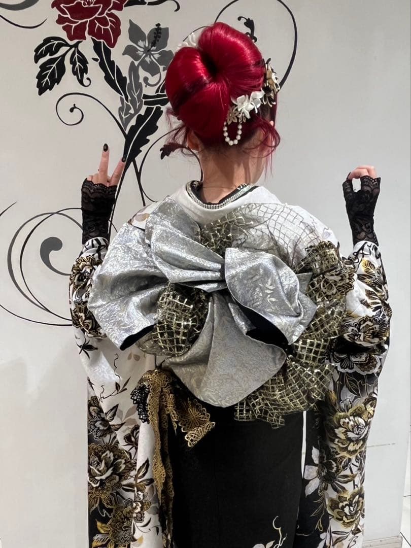 【ティオ】 成人式 振袖フルセット 正絹 豪華一式