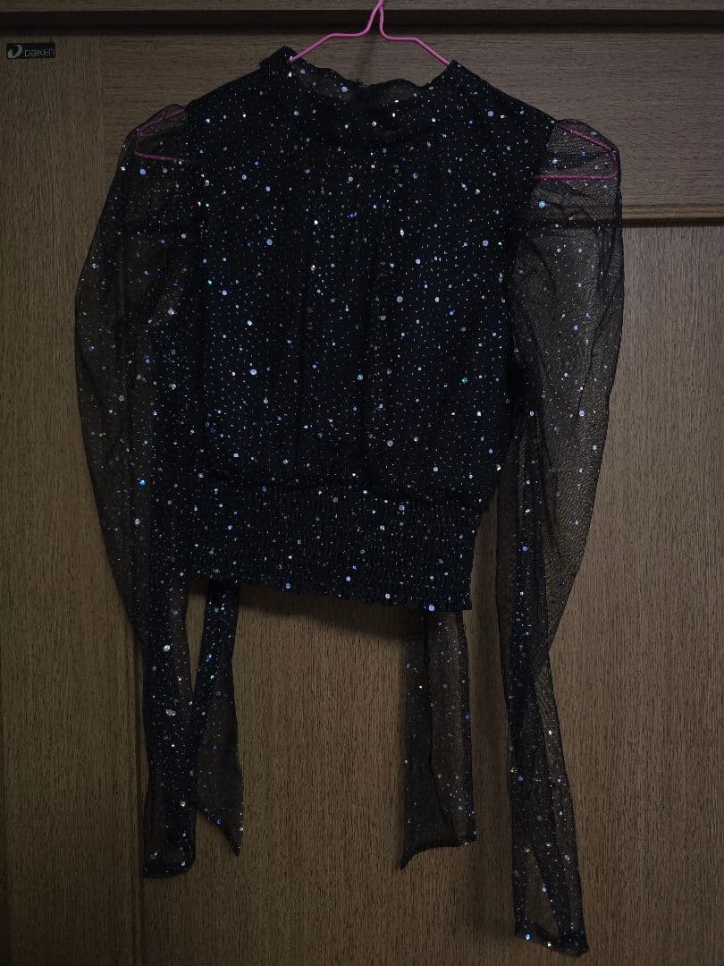 FURFUR ラメチュールドレス BLACK