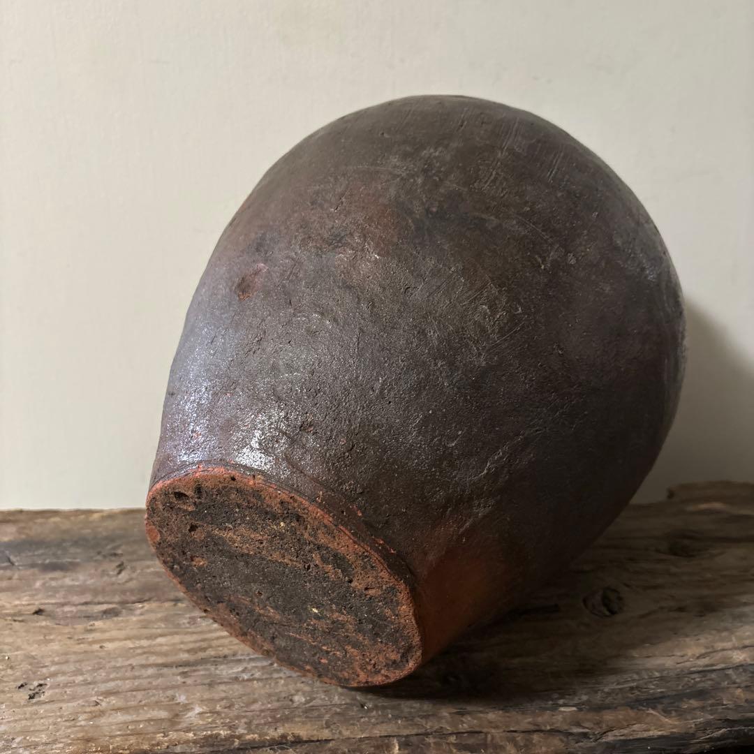 古常滑　丹波　大壺　民芸　古陶磁　アンティーク　古道具　古備前　古瀬戸　検:李朝