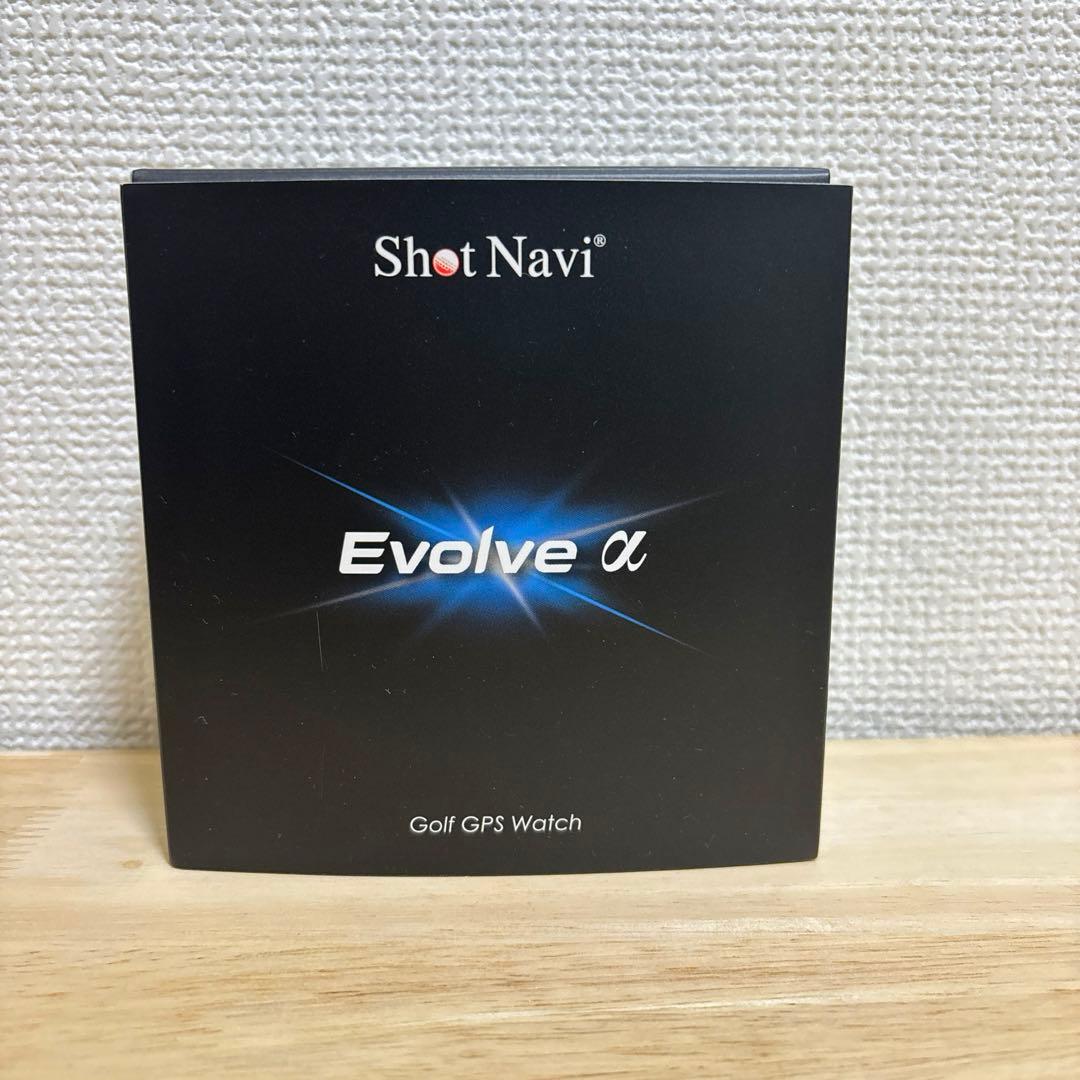 新品✨Shot Navi ショットナビ エボルブ アルファ ゴルフGPSウォッチ
