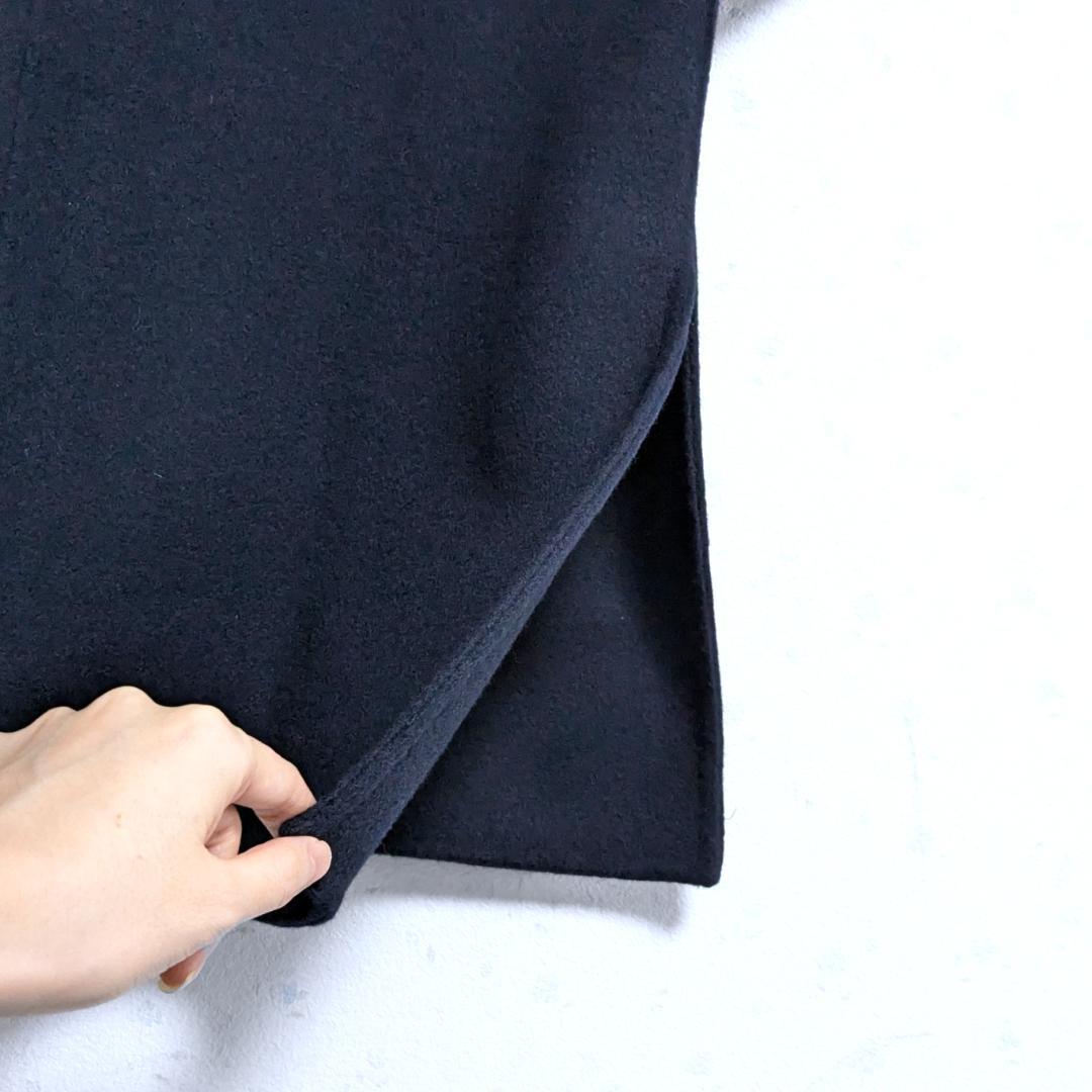 美品 souple woolダブルフェイスチェスターコート スローブイエナ