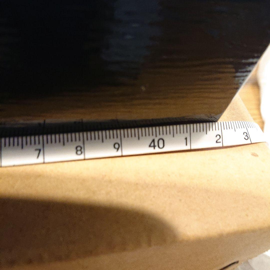 茶道具 炉縁 真塗り