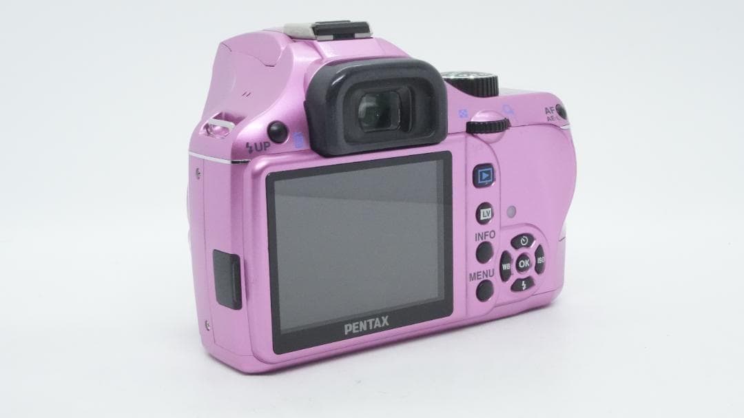 【Y3025】 PENTAX K-X ピンク / ダブルズームキット