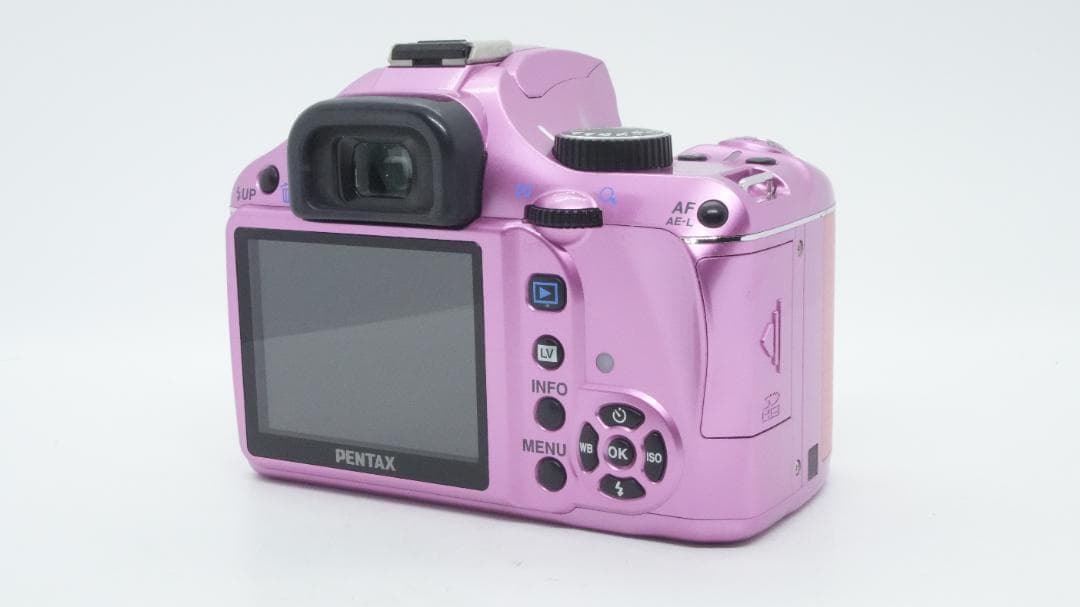 【Y3025】 PENTAX K-X ピンク / ダブルズームキット