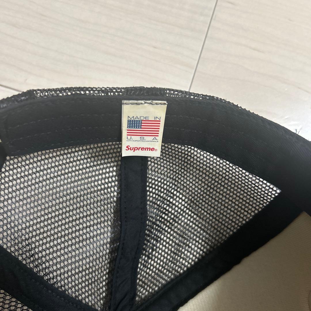 Supreme メッシュキャップ 黒