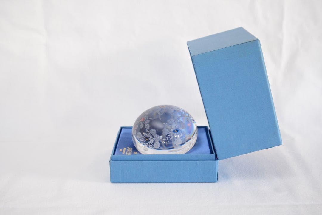 SAINT LOUIS クリスタルガラス ぺーパーウェイト