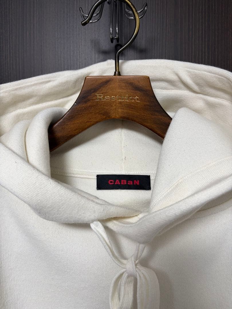CABaN コットンカシミヤ パーカ
