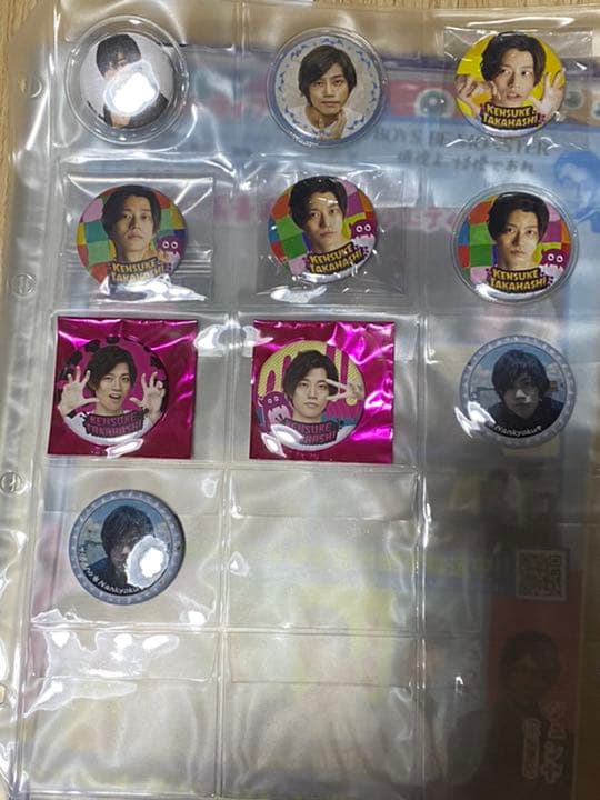 高橋健介 グッズ モンステ カレイべ 小山内三兄弟 バリ 直筆 A4フォト