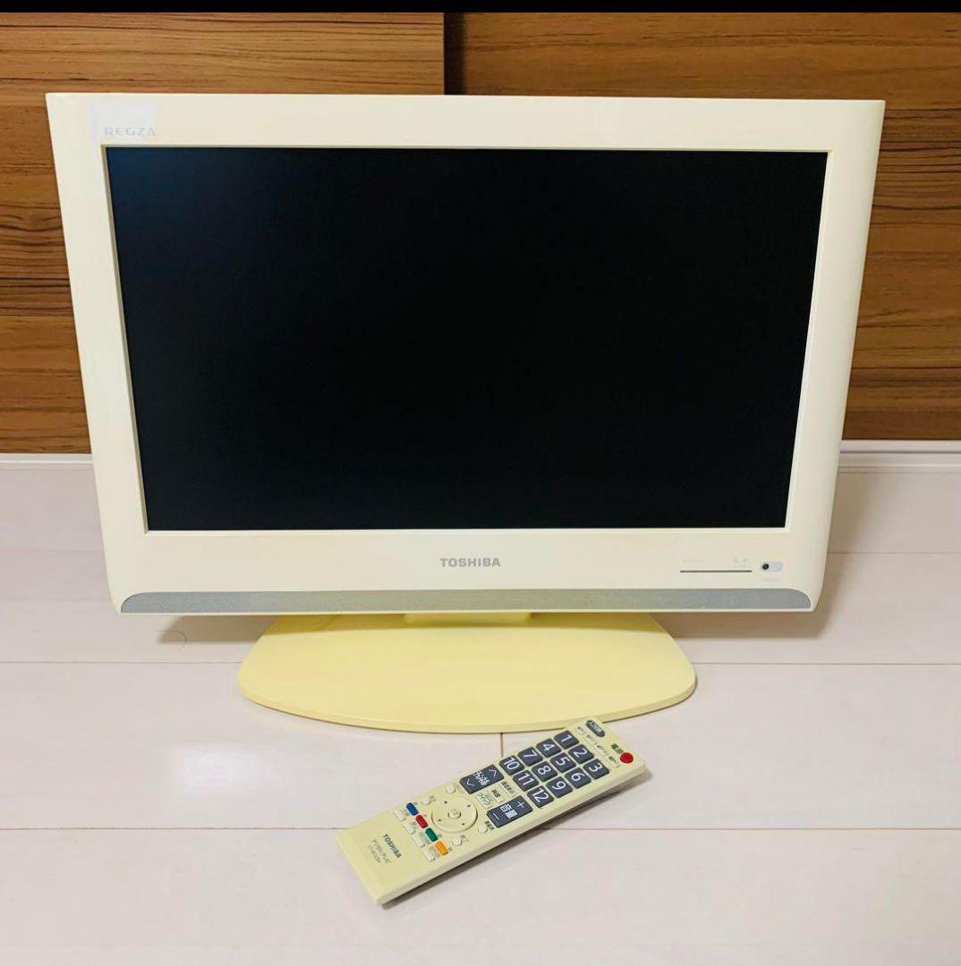 東芝 液晶テレビ19インチREGZA　スマホの画面がテレビで観れる