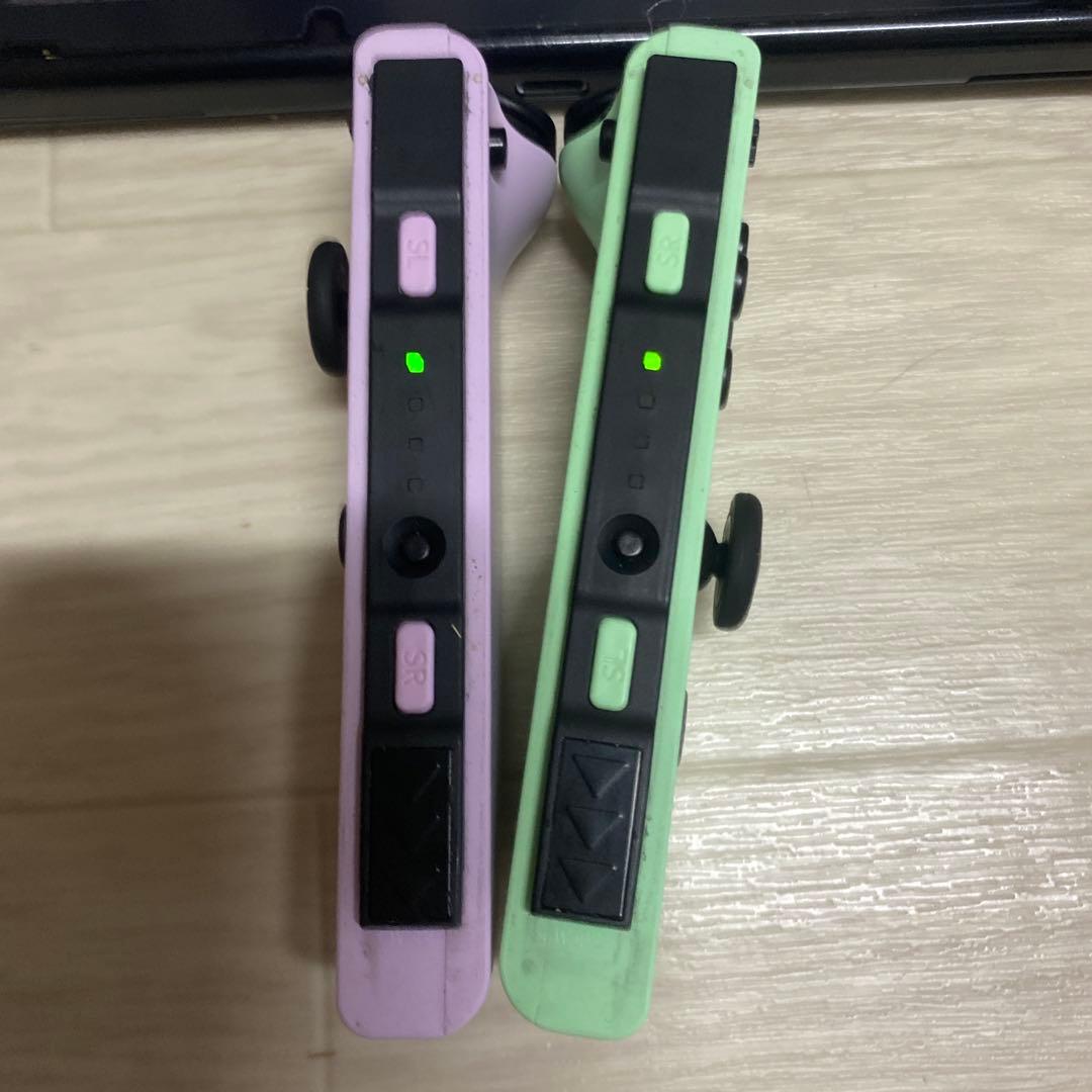 ゆ*ひ様 Nintendo Switch 本体 どうぶつの森 紫緑 Joy-Co