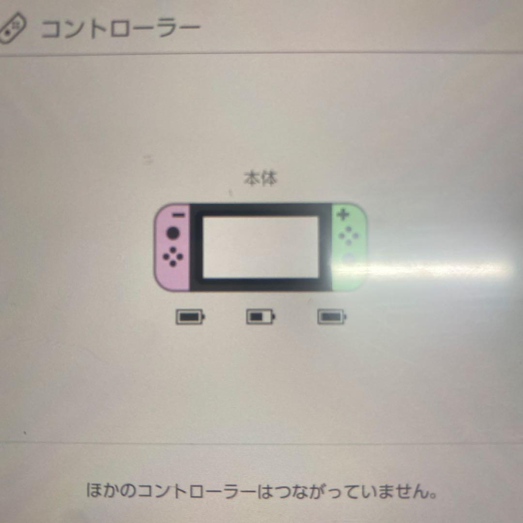 ゆ*ひ様 Nintendo Switch 本体 どうぶつの森 紫緑 Joy-Co