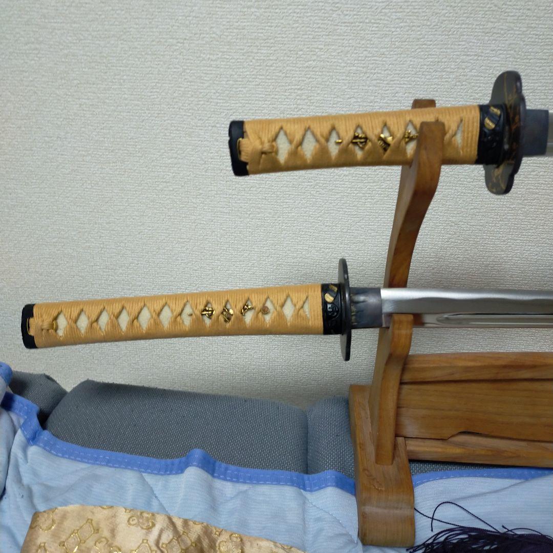 居合刀　模造刀　五郎入道正宗　正宗　大小2本　刀袋　刀剣　アンティックギャラリー