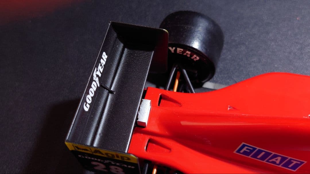 フジミ模型 1/20 フェラーリ F92AT 92年 N.ラリーニ 完成品