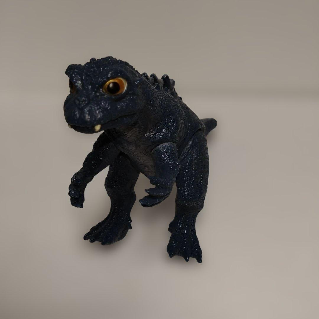 【ゴジラ】　ソフビ　3体セット　ガイガン　メガギラス　ベビーゴジラ