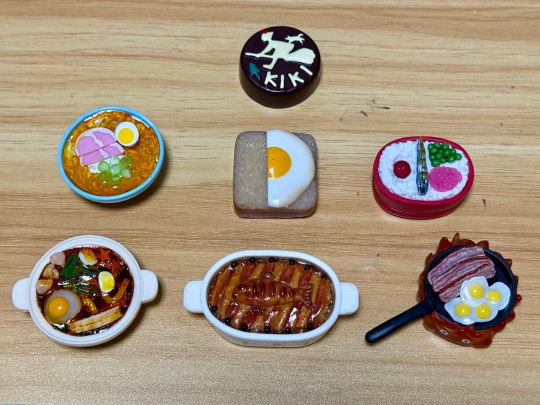 Nジブリパーク限定 オリジナル 食べ物マグネット 7種セット