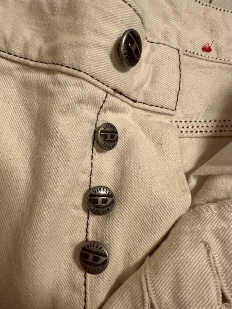 Diesel アイボリー カーゴパンツ