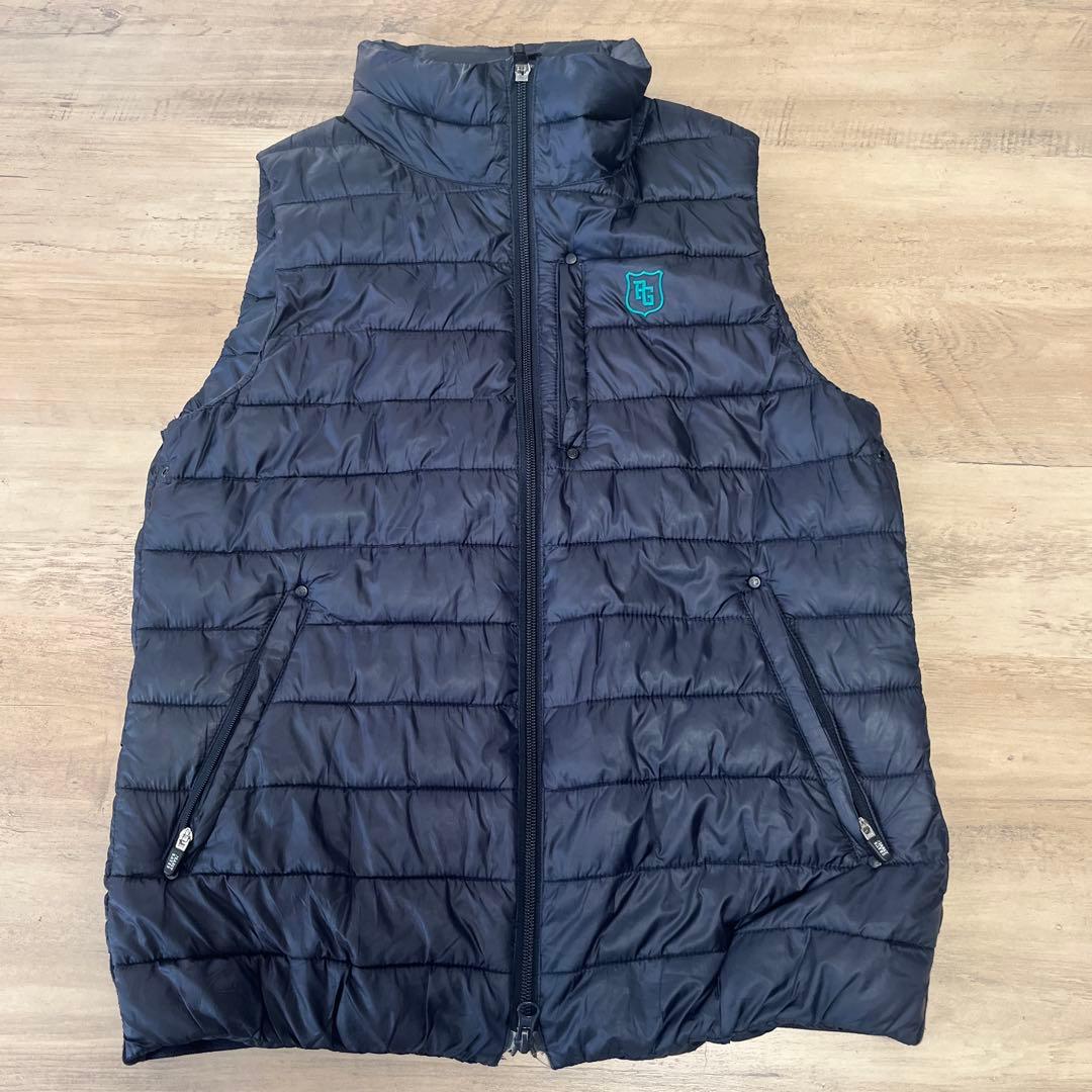 PEARLY GATES ネイビーレディース ダウンベスト