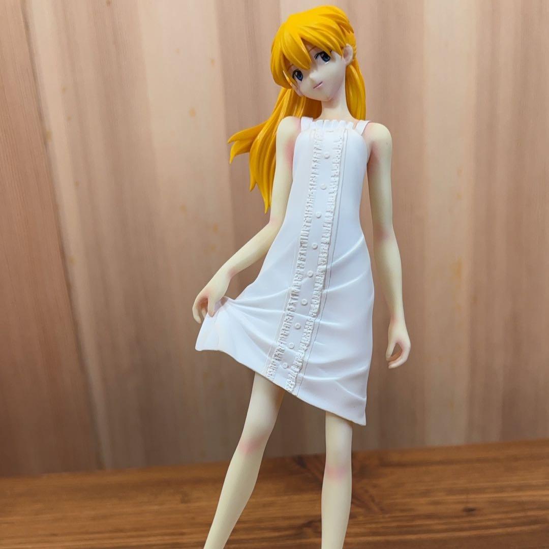 新世紀エヴァンゲリオン アスカ 白ワンピ ガレージキット完成品