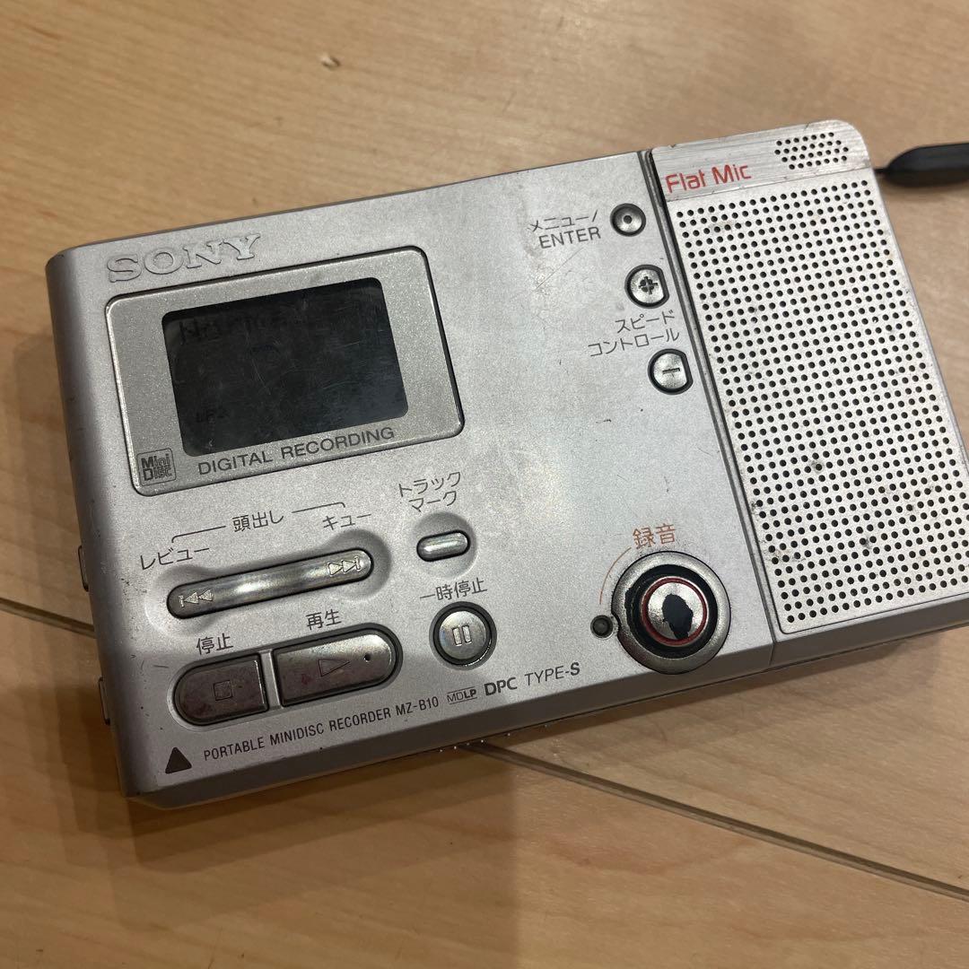SONY ポータブルミニディスクレコーダー ソニー MZ-810