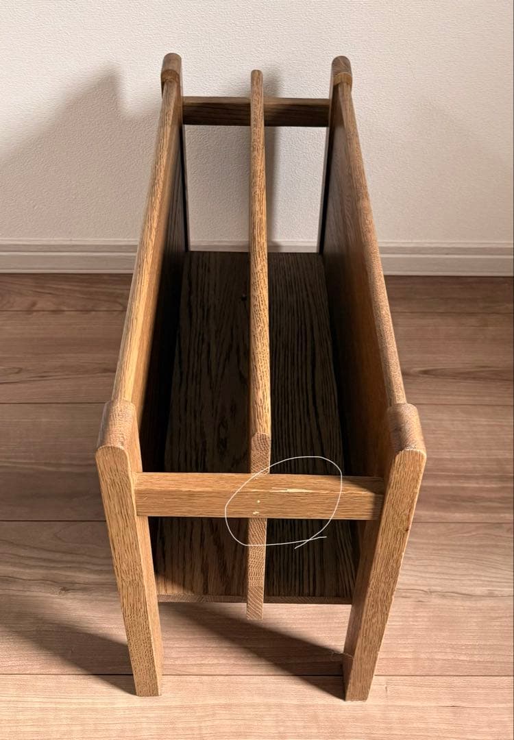 ジャーナルスタンダードファニチャー ボンドシリーズ オーク材 マガジンラック