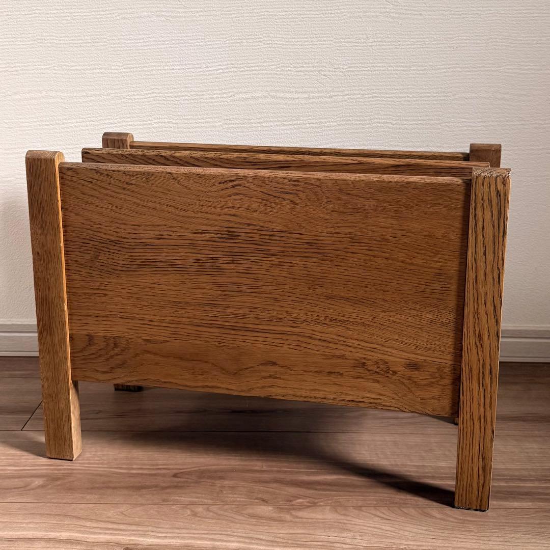 ジャーナルスタンダードファニチャー ボンドシリーズ オーク材 マガジンラック