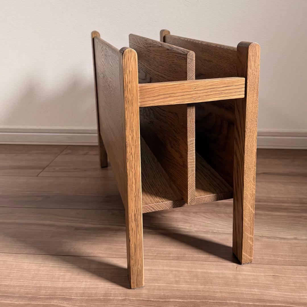 ジャーナルスタンダードファニチャー ボンドシリーズ オーク材 マガジンラック